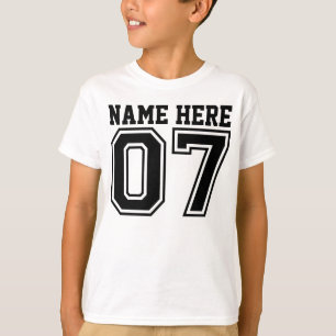 7th Birthday (Customisable Kid's Name) T-Shirt
