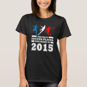 7th birthday football 7 years old soccer player bo T-Shirt