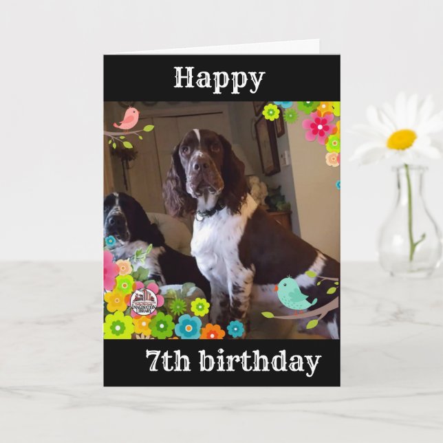 **7th BIRTHDAY IS THE "COOLEST" ONE EVER CARD (Small Plant)