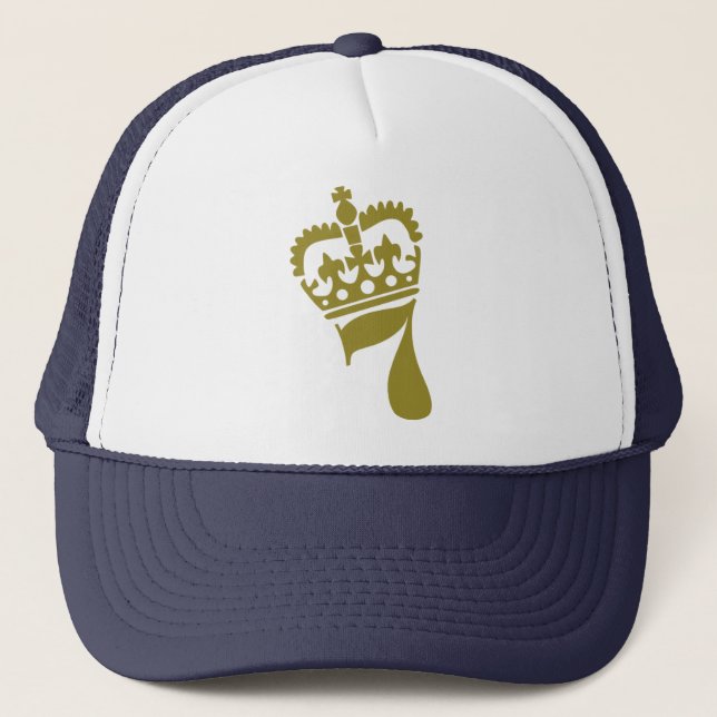 7th Birthday - Number – Seven Trucker Hat (Front)