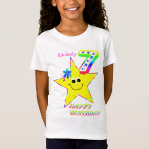 7th Birthday Stars Shirt