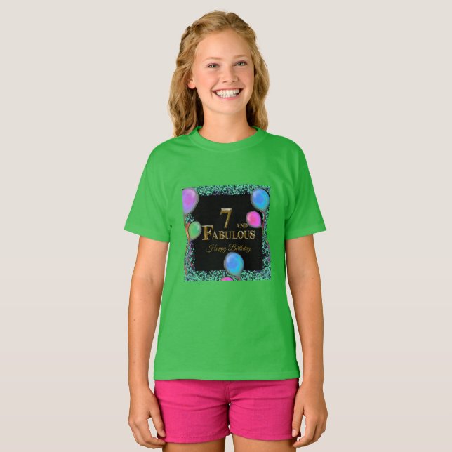 7th  Birthday  T-Shirt (Front Full)