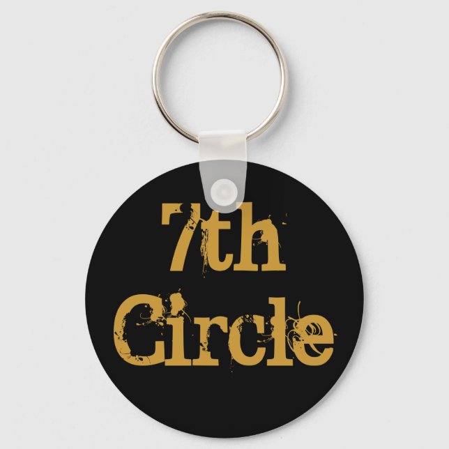 7th Circle porte clef Key Ring (Front)