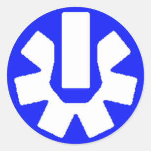 7th Column Classic Round Sticker