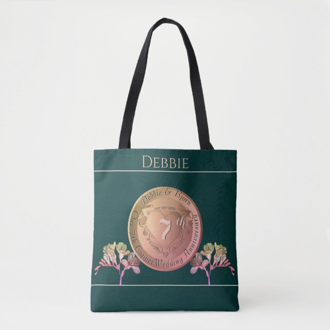 7th Copper Fresia  Tote Bag (Front)