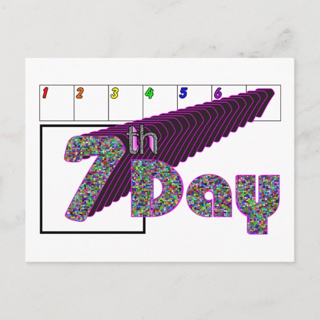 7th Day Postcard (Front)