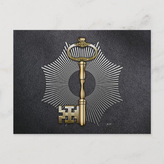 7th Degree: Provost and Judge Postcard