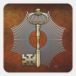 7th Degree: Provost and Judge Square Sticker