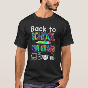 7th Grade Back To School Virtual Teacher First Day T-Shirt