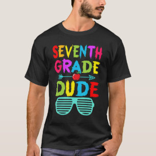 7th Grade Dude Cute Seventh Grade Boys Kids T-Shirt
