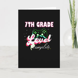 7th Grade Graduation Gamer Graduation Card