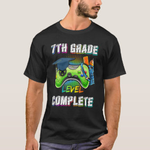 7th Grade Level Complete Class Of 2022 Graduation T-Shirt