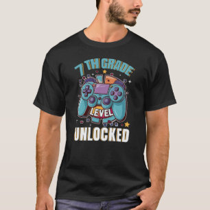7th Grade Level Unlocked T-Shirt