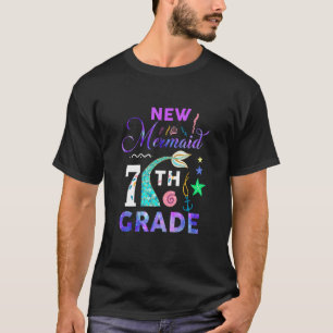 7th Grade Mermaid Cute Girls Princess Seventh Grad T-Shirt