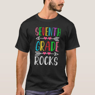 7th Grade Rocks Students And Teachers Back To Sch T-Shirt