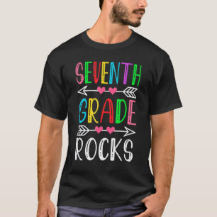 7th Grade Rocks Students And Teachers Back To Sch T-Shirt