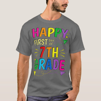 7th Grade Seventh First Day of School T-Shirt
