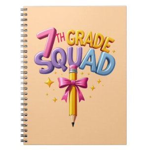 7th Grade Squad Back to School Notebook