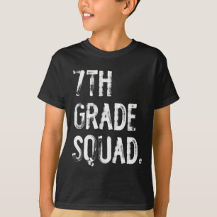 7th Grade Squad Ck To School Student Teacher T-Shirt
