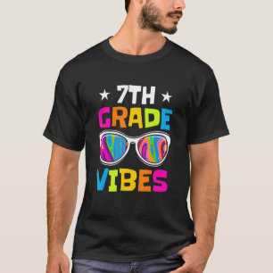 7th Grade Vibes Sunglasses Back To School 2 T-Shirt