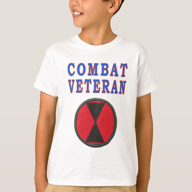 7th iINFANTRY DIVISION T-Shirt (Front)