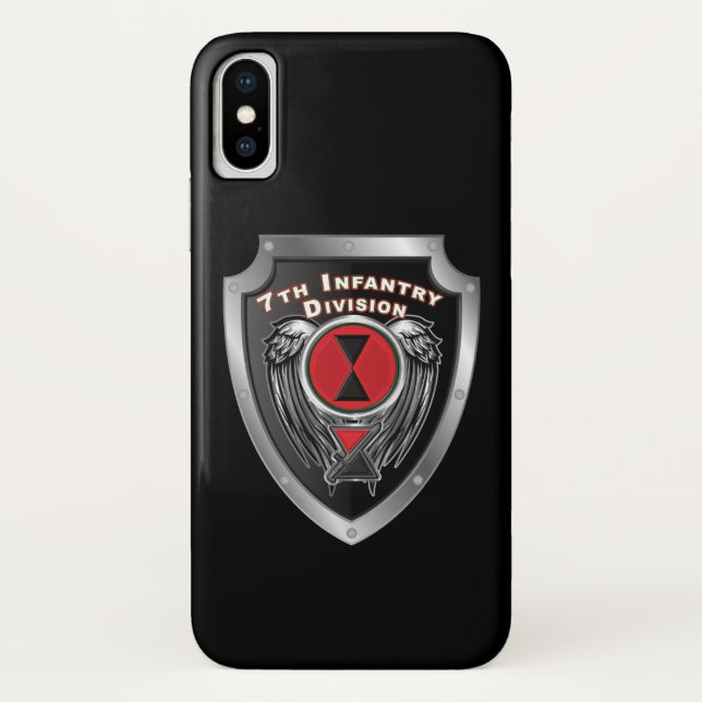 7th Infantry Division “Bayonet Division” Case-Mate iPhone Case (Back)
