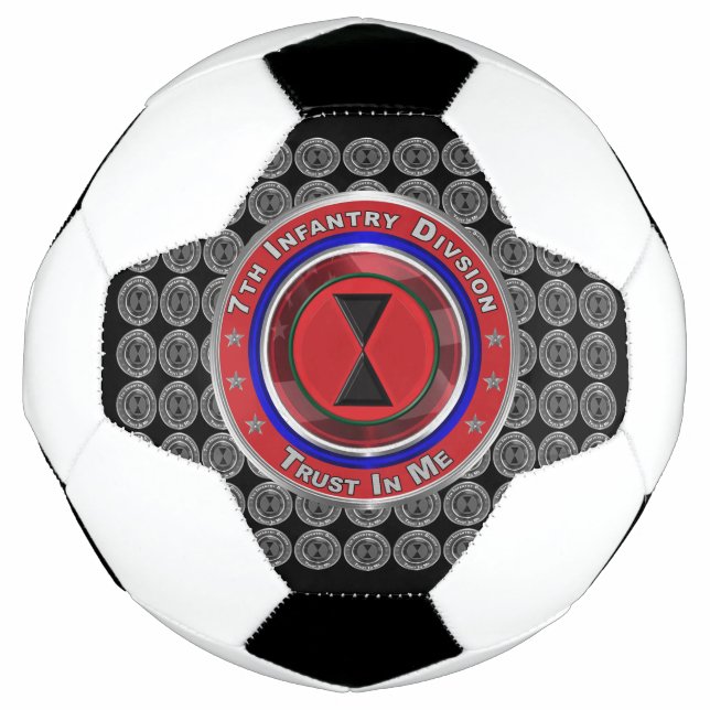7th Infantry Division “Bayonet Division” Football (Front)