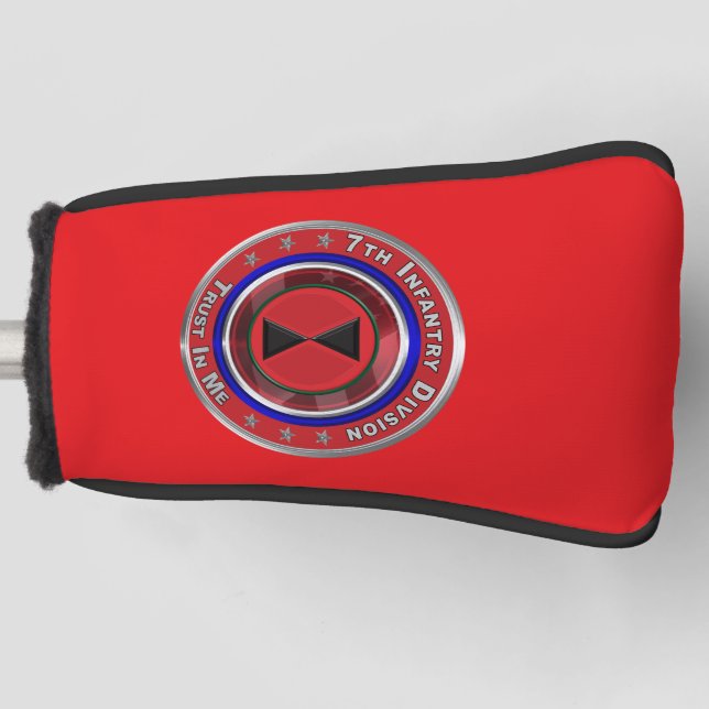 7th Infantry Division “Bayonet Division”  Golf Head Cover (Front)