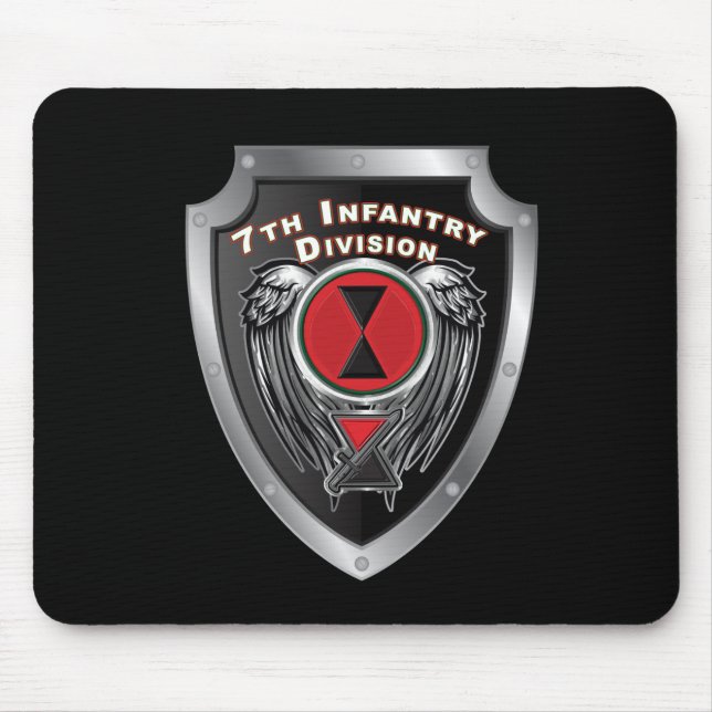 7th Infantry Division “Bayonet Division” Mouse Mat (Front)