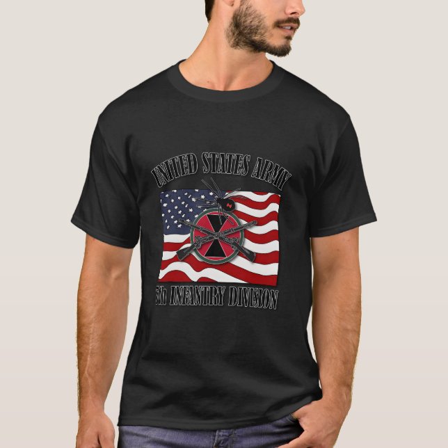 7Th Infantry Division Front T-Shirt (Front)