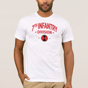 7th Infantry Division "Hourglass Division" T-Shirt