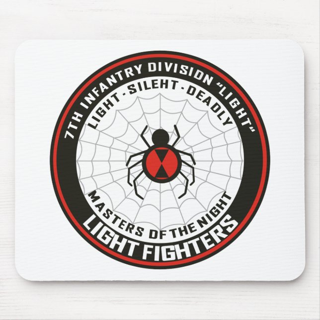 7th Infantry Division (Light) Mouse Mat (Front)