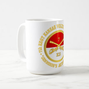7th Kansas Cavalry   Coffee Mug