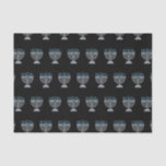 7th Night of Hanukkah Glitter Tissue Paper<br><div class="desc">Hanukkah 2022 will begin in the evening of Sunday 18 December and ends in the evening of Monday 26 December</div>