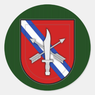 7th SFG-A 13 MTT Classic Round Sticker