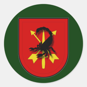 7th SFG(A) - Kandahar, Afghanistan UA Classic Round Sticker