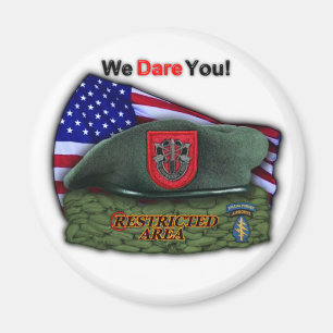 7th special forces green berets sfg vets magnet