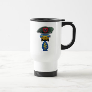 7th Special Forces Green Berets Veterans Vets Travel Mug