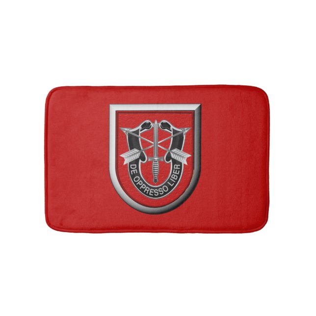 7th Special Forces Group (Airborne) Bath Mat (Front)