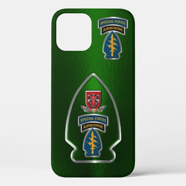 7th Special Forces Group Airborne Customised  Case-Mate iPhone Case (Back)