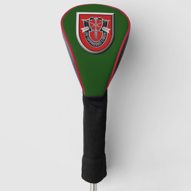 7th Special Forces Group (Airborne)   Golf Head Cover (Front)