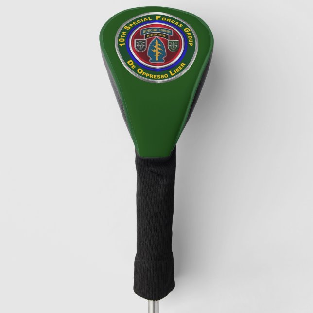 7th Special Forces Group (Airborne)  Golf Head Cover (Front)