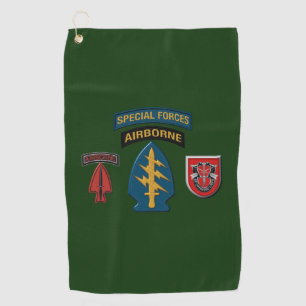 7th Special Forces Group (Airborne) Golf Towel