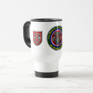 7th Special Forces Group Airborne  Travel Mug