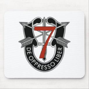 7th Special Forces Group Crest Mouse Mat