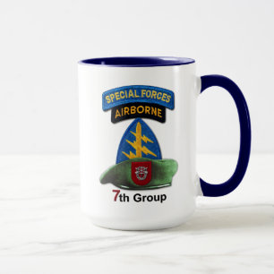 7th Special Forces Group Green Berets SFG SF Vets Mug