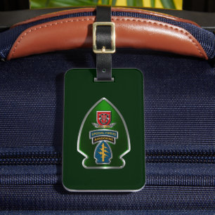 7th Special Forces Group  Luggage Tag