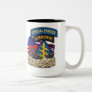 7th Special forces group veterans patch flash Cups