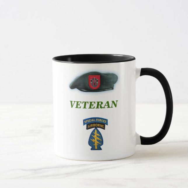 7th special forces group vets war veterans Mug (Right)