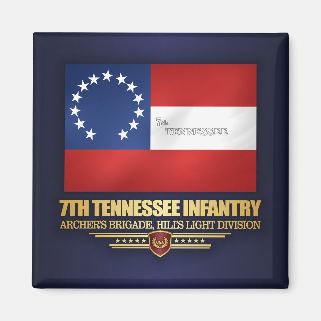 7th Tennessee Infantry Magnet (Front)